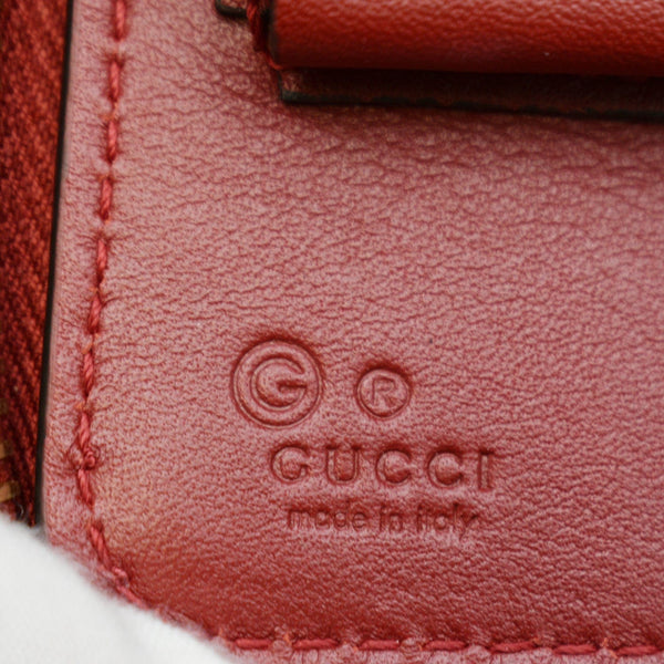 GUCCI Microguccissima GG Leather Double Zip Large Wallet Red 544250