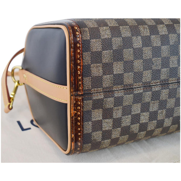 LOUIS VUITTON Time Trunk Speedy 30 Bandouliere Damier Shoulder Bag Black