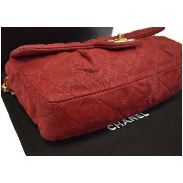 Chanel Chic Quilt Flap Iridescent Leather Purse bag | DDH