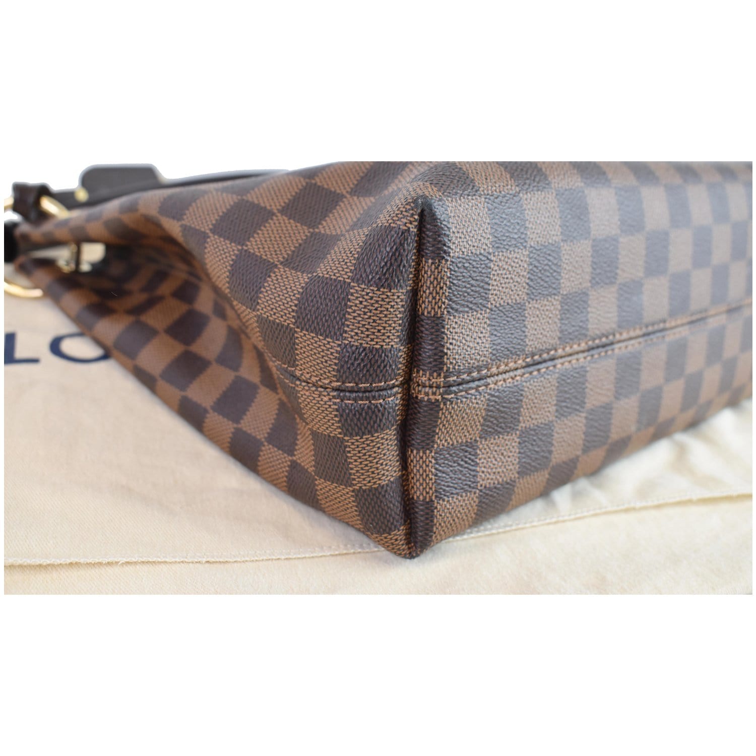 Louis Vuitton Graceful PM Damier Ebene Canvas Shoulder Bag