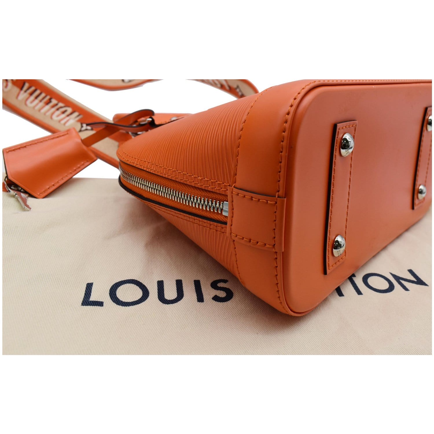 Louis Vuitton Epi Alma BB w/ Strap - Orange Handle Bags, Handbags -  LOU748933