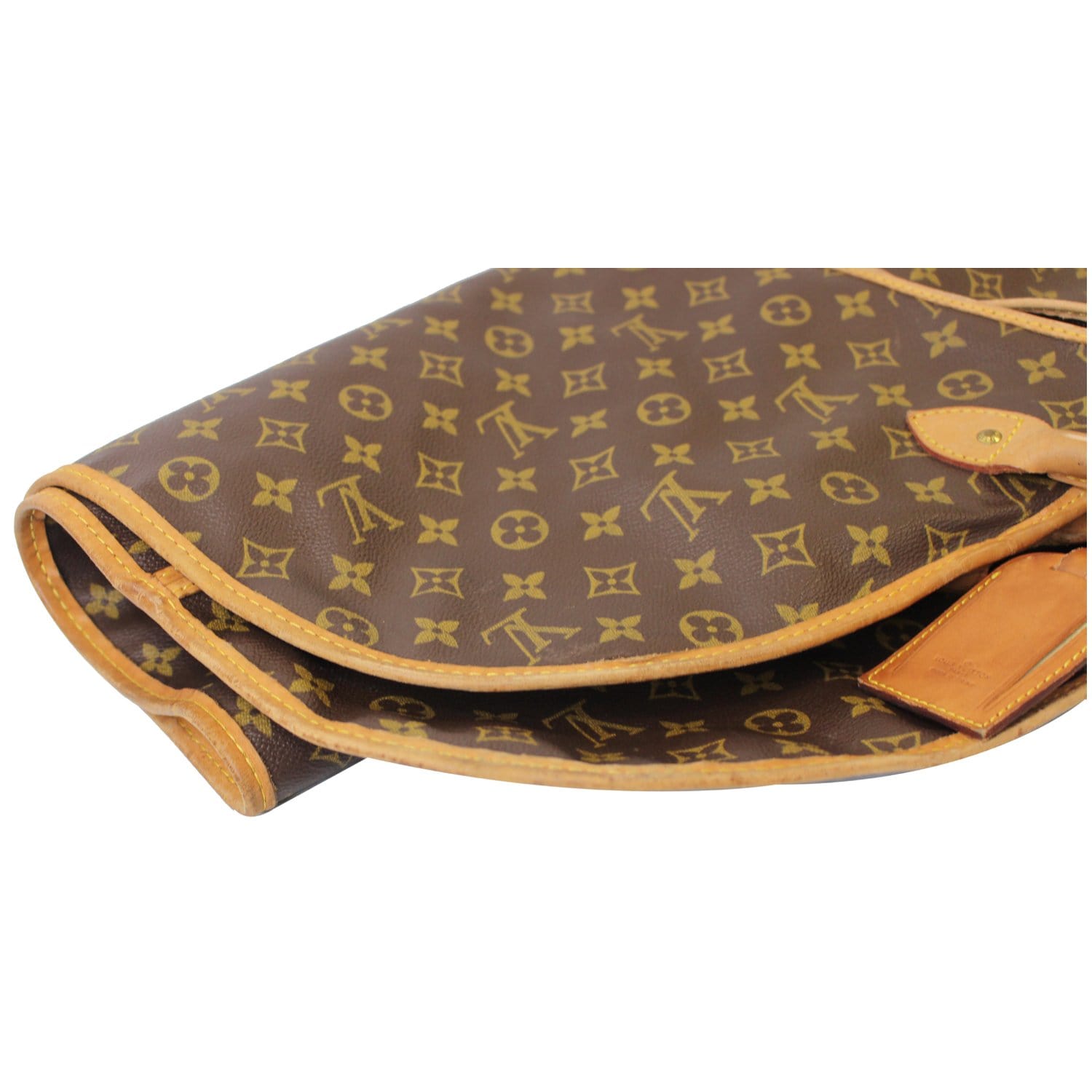 Garment cloth travel bag Louis Vuitton Brown in Cloth - 32508711