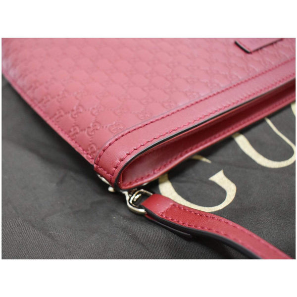 Gucci Flat Microguccissima Leather Crossbody Wallet pouch