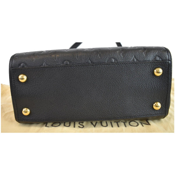 LOUIS VUITTON Trocadero Monogram Empreinte Leather Shoulder Bag Black
