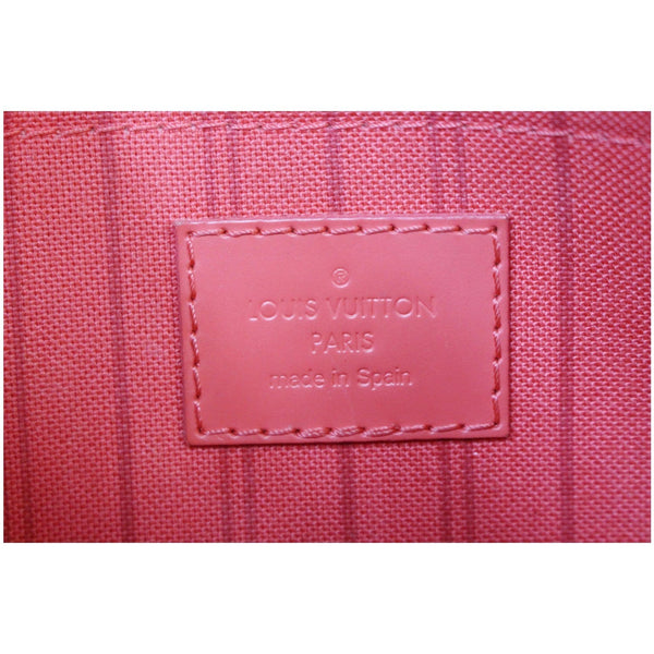 Louis Vuitton Wristlet Pouch Damier Ebene made in Spain