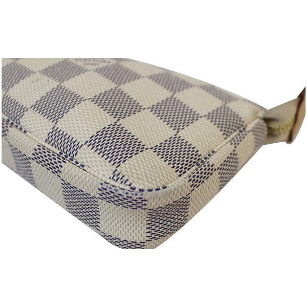 LOUIS VUITTON Damier Azur Mini Pochette Accessories Pouch