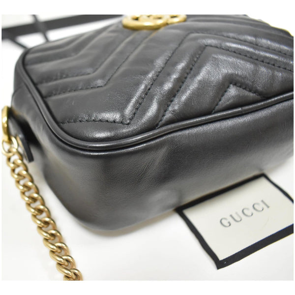 Gucci GG Marmont Matelasse Mini Crossbody Bag black preview