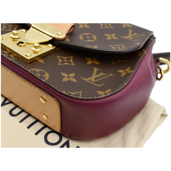 LOUIS VUITTON Eden PM Monogram Canvas Shoulder Bag Brown