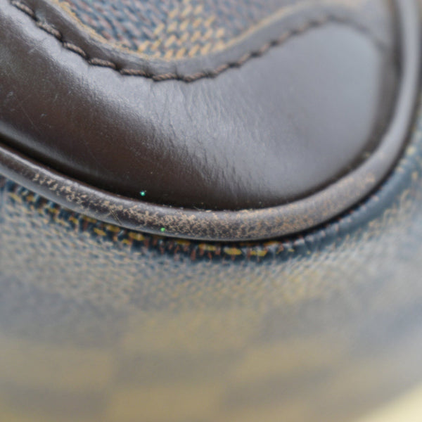 Louis Vuitton Verona PM Damier Ebene Satchel Bag Brown