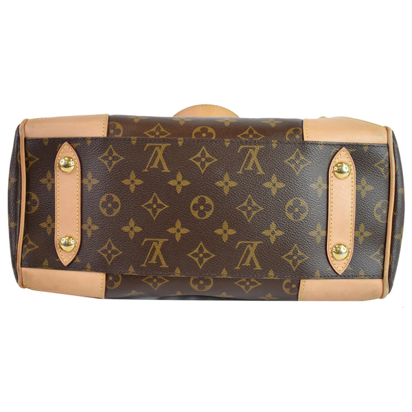 LOUIS VUITTON Retiro PM Monogram Canvas Shoulder Bag Brown