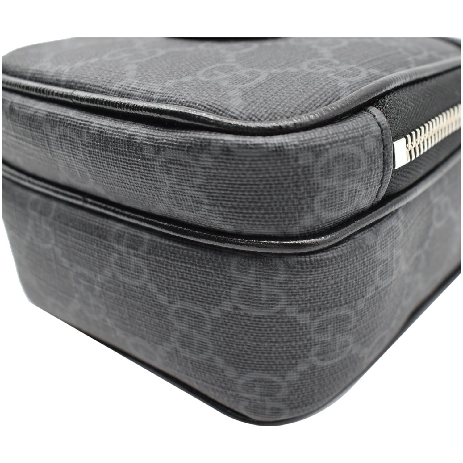 NEW! Gucci GG Supreme Interlocking G Travel Cosmetic Pouch Bag Toiletry  Pouch