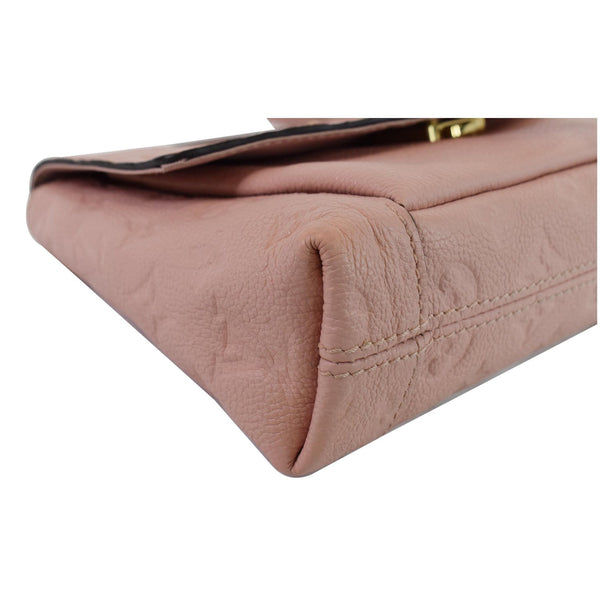 LOUIS VUITTON Blanche BB Empreinte Leather Shoulder Bag Rose Poudre