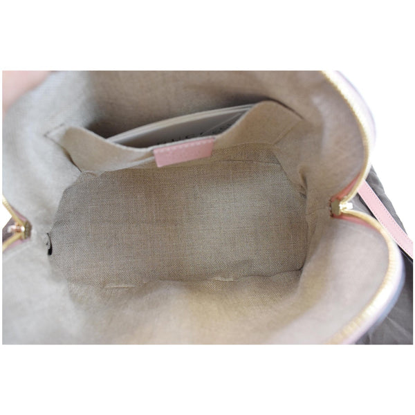 GUCCI Mini Dome Micro Guccissima Leather Shoulder Bag Pink 449654