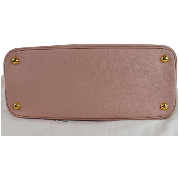 PRADA Promenade Small Saffiano Leather Shoulder Bag Pink