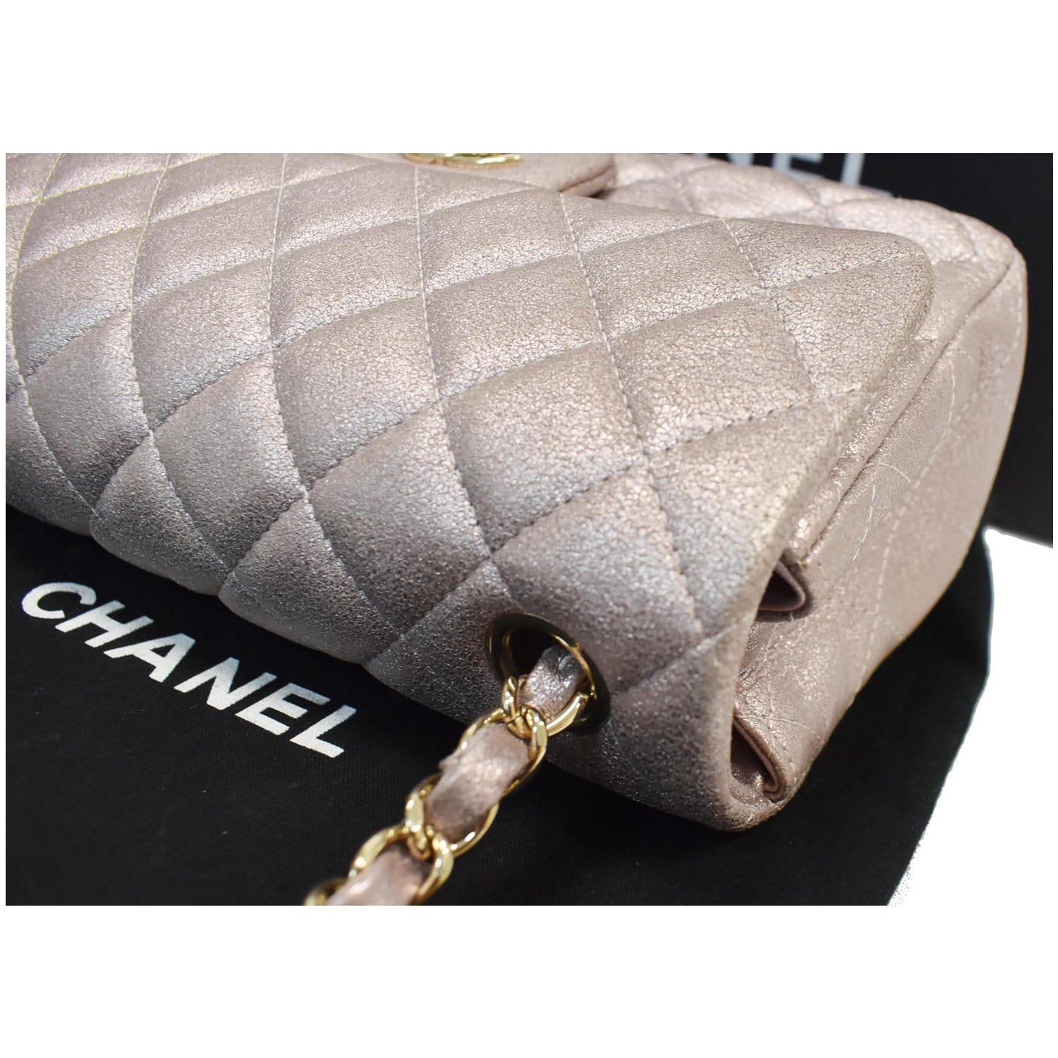 Chanel Pre-owned 2014-2015 Small Classic Flap Shoulder Bag - Pink