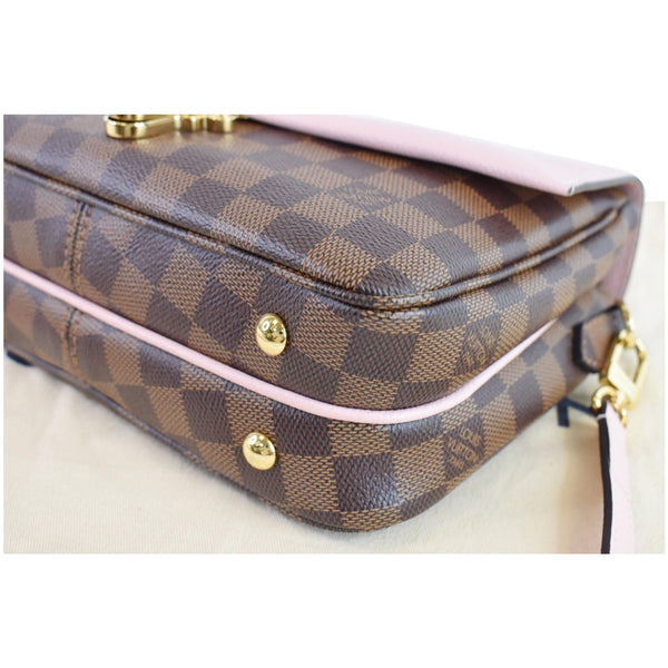 Louis Vuitton Clapton Damier Ebene bag bottom stands