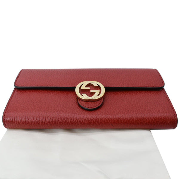 Gucci GG Interlocking Continental Leather Wallet - DDH