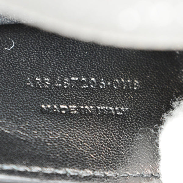 YVES SAINT LAURENT Envelope Chain Medium Mix Matelassé Leather Crossbody Bag Grey