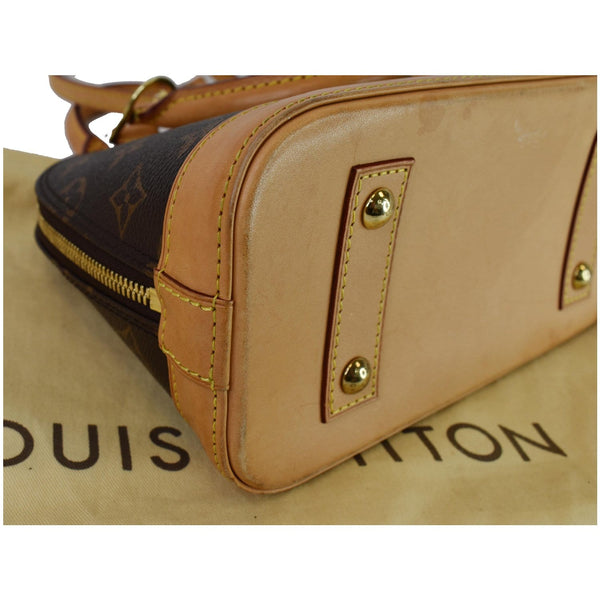 Louis Vuitton Alma BB Monogram Canvas Shoulder Bag - lv bag for women