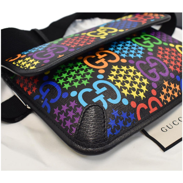 GUCCI GG Psychedelic Supreme Canvas Belt Bumbag Bag Black 598113