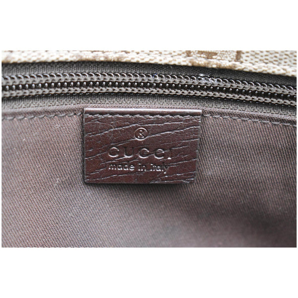 GUCCI GG Vintage Web Canvas Messenger Bag Beige/Ebony 189748