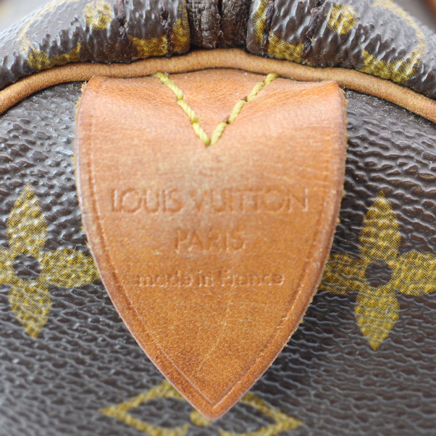 Néo speedy cloth handbag Louis Vuitton Brown in Cloth - 25481740