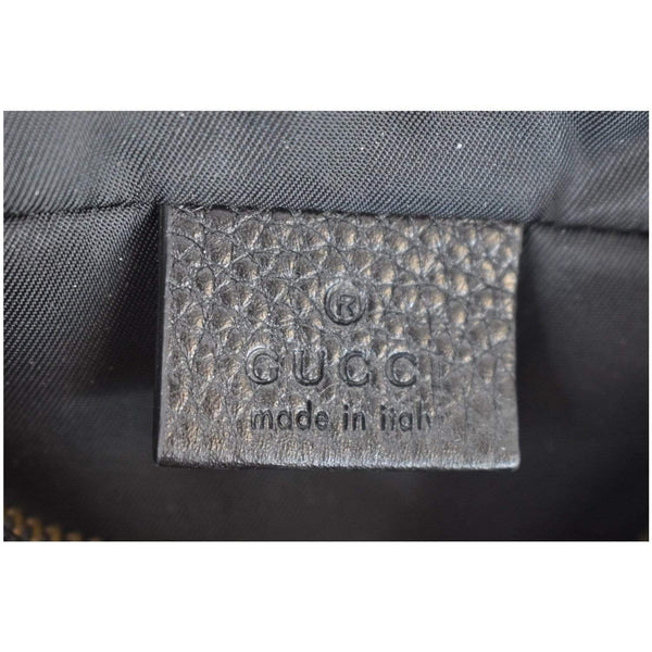 GUCCI  Soho Disco Small Leather Crossbody Bag Black 347994