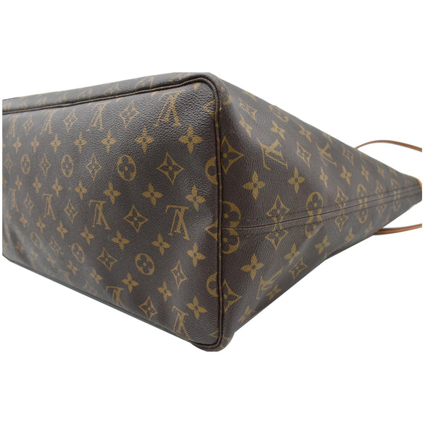 LOUIS VUITTON Neverfull GM Monogram Canvas Tote Bag Brown