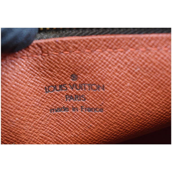 Louis Vuitton Papillon Damier Ebene Shoulder Bag Brown - made in France