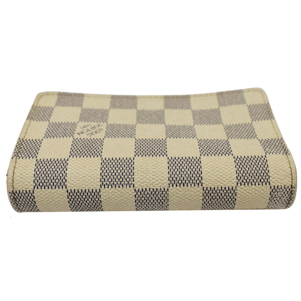 Louis Vuitton Zippy Damier Azur Wallet White - for women