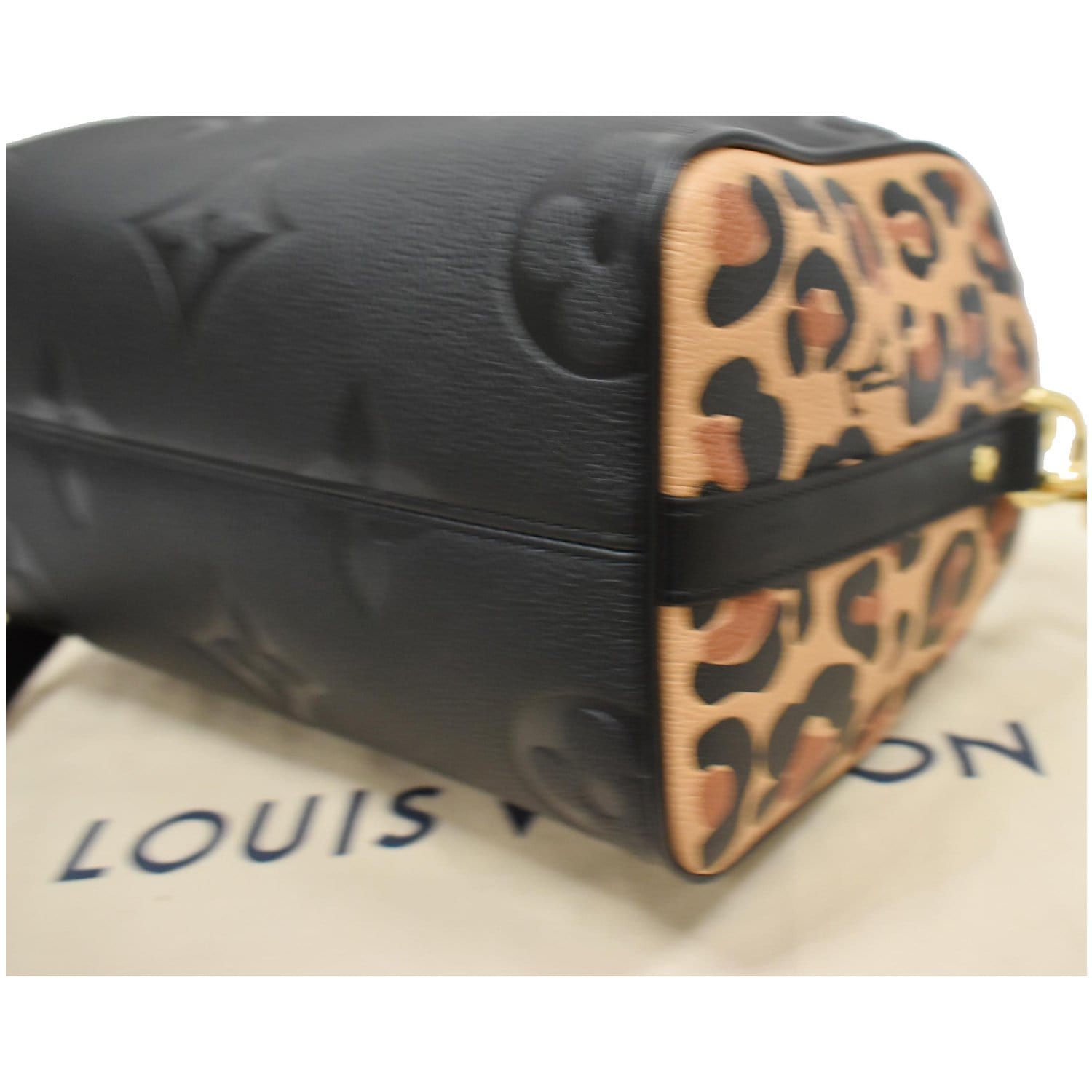 Louis Vuitton Speedy Bandouliere 25 Wild at Heart Caramel in
