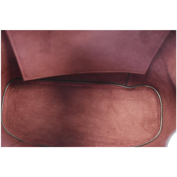 Louis Vuitton Montsouris NM Monogram Canvas Backpack - dark red interior