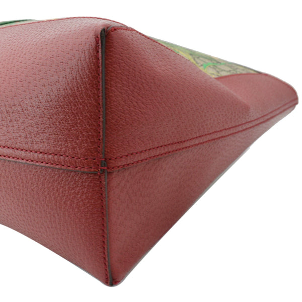 GUCCI Ophidia GG Flora Medium Tote Bag Red 547947