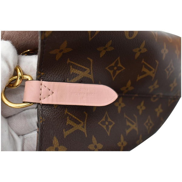 LOUIS VUITTON Neonoe MM Monogram Canvas Shoulder Bag Pink