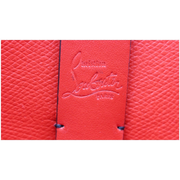 CHRISTIAN LOUBOUTIN Cabata Small Empire Paris Leather Tote Bag Black