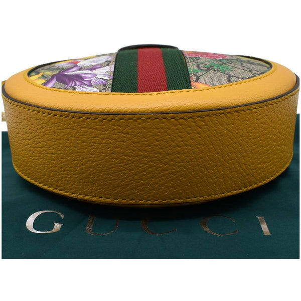 Gucci Ophidia Mini Flora GG Round Web Crossbody Bag