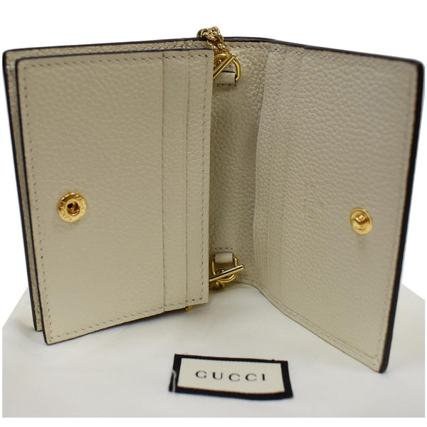 Gucci Zumi Mini Grainy Leather Chain Wallet - inner preview
