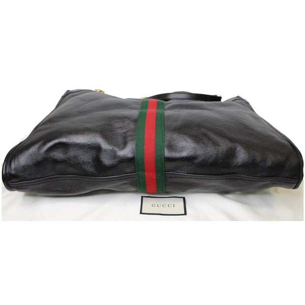 Gucci Rajah Large Leather Tote Satchel bag base