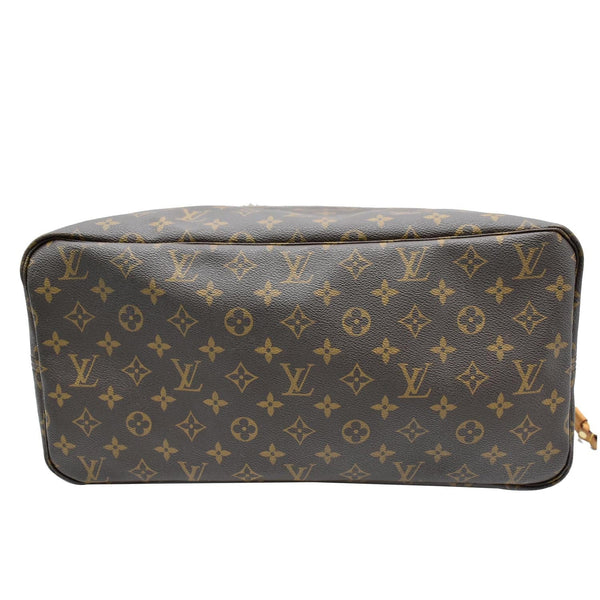 LOUIS VUITTON Neverfull GM Monogram Canvas Tote Bag Brown