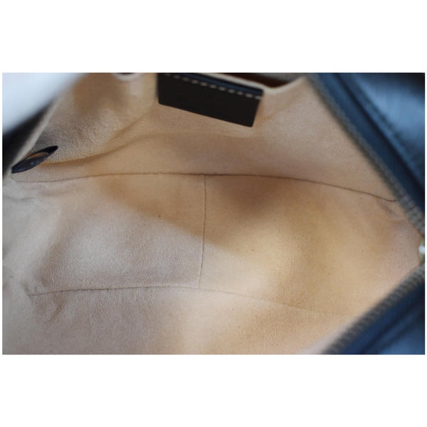 Gucci GG Marmont Leather canvas interior Shoulder Bag