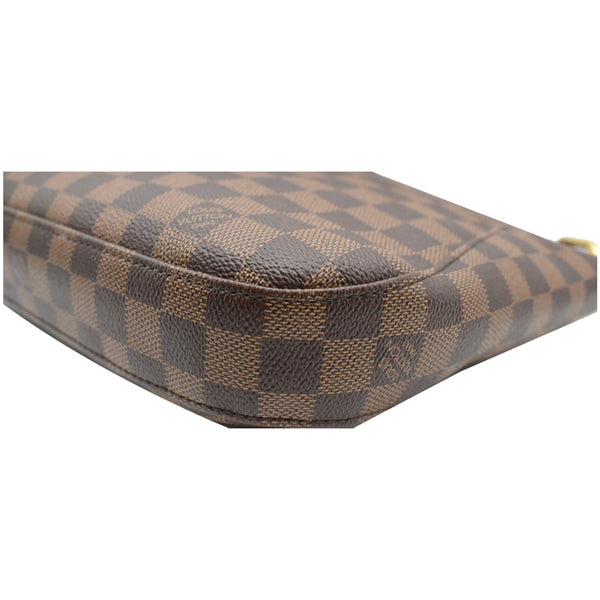 LOUIS VUITTON South Bank Besace Damier Ebene Crossbody Bag Brown