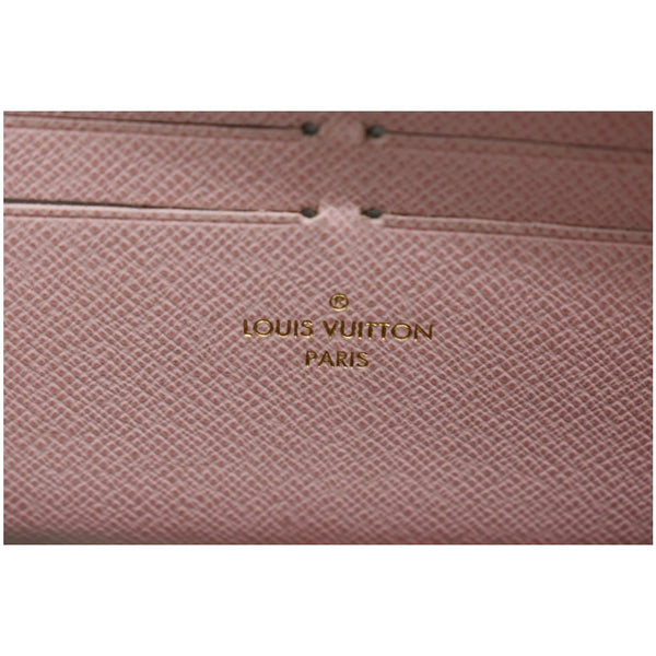 LOUIS VUITTON Clemence Damier Ebene  Wallet Brown