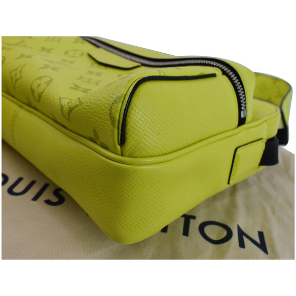 Louis Vuitton Outdoor Taiga Monogram Bahia Messenger corner close view