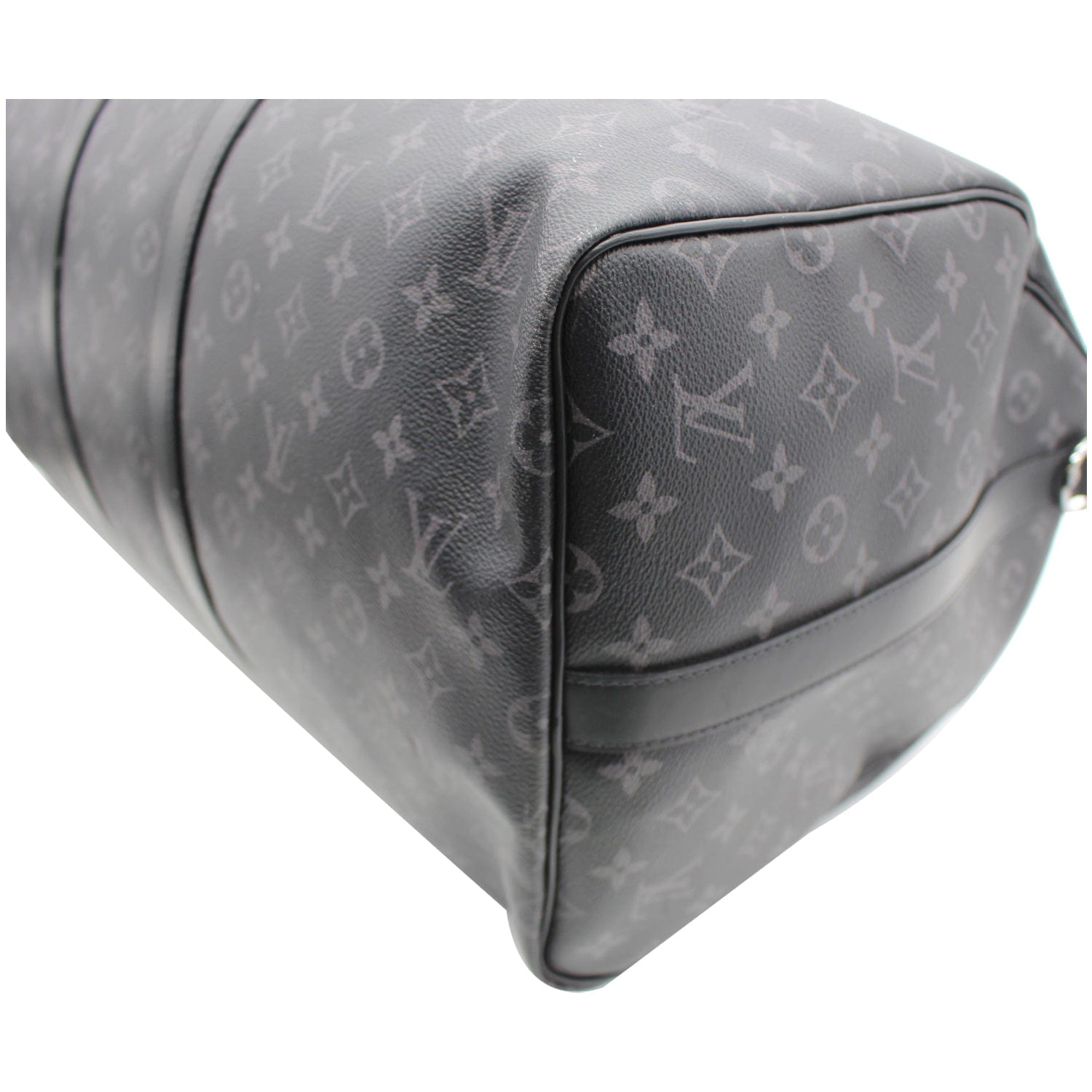 Buy Louis Vuitton Monogram Eclipse Keepall Bandouliere Travel Bag (Keepall  55) at