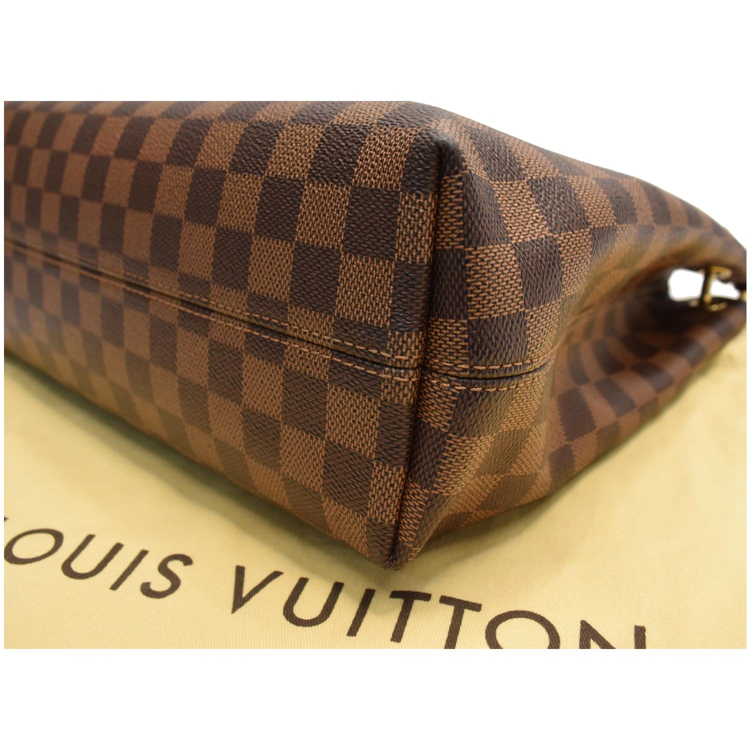 At Auction: Louis Vuitton, Louis Vuitton - LV Damier Ebene Odeon PM - Brown  Canvas Shoulder Bag