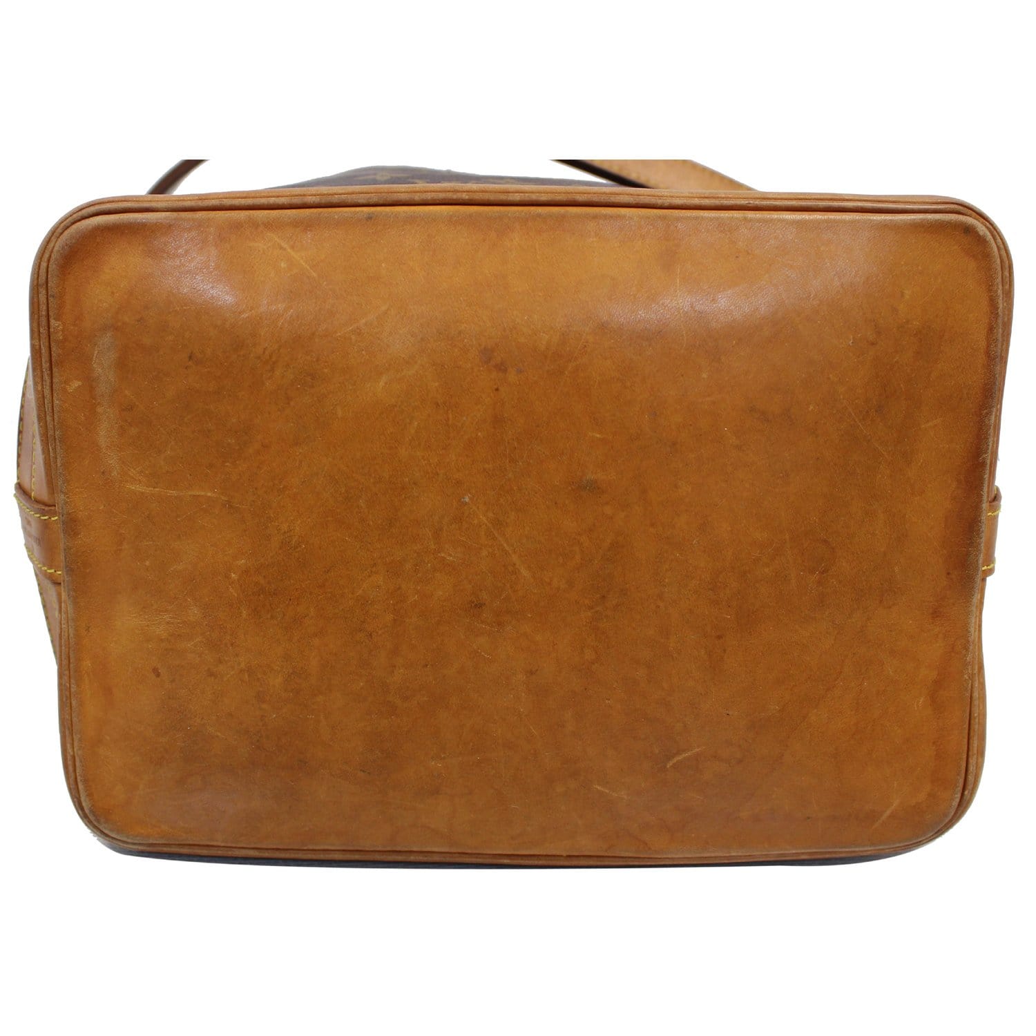Noé cloth handbag Louis Vuitton Brown in Cloth - 37183651