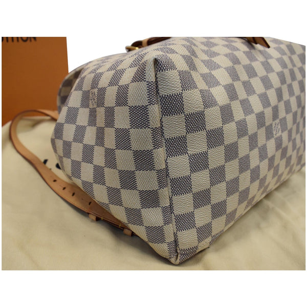 LOUIS VUITTON Sperone Damier Azur Backpack Bag White