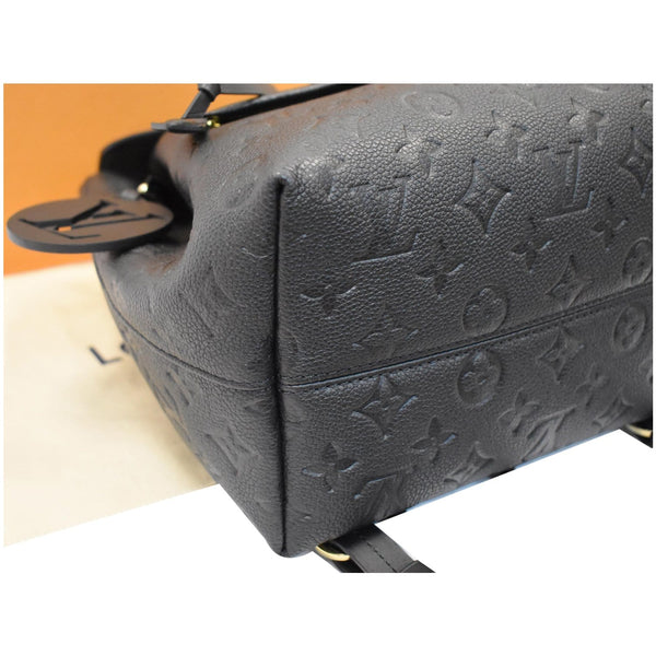 Louis Vuitton Montsouris Empreinte Leather Backpack Bag - corner seams