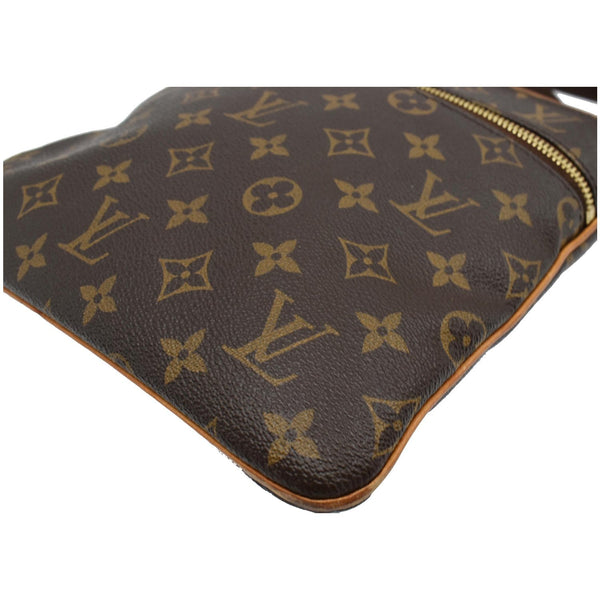 Louis Vuitton Pochette Valmy Monogram Canvas Top zipper bag