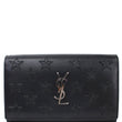 YVES SAINT LAURENT Kate Stars Leather Chain Clutch Crossbody Bag Black